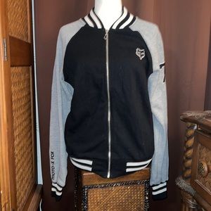 FOX 🦊 1974 Moto-X Motorsport Zip-up Women’s Jacket Size Large